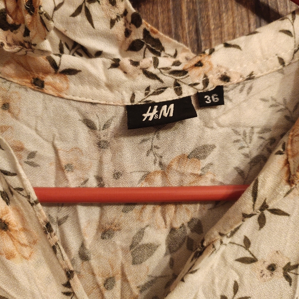 H&m button down maxi dress sleeveless - Picture 3 of 6